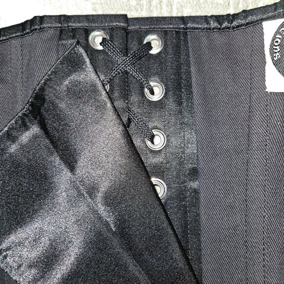 NWT SMALL 24" Tight Lacing Bee Corset Steel Boned - Picture 6 of 16